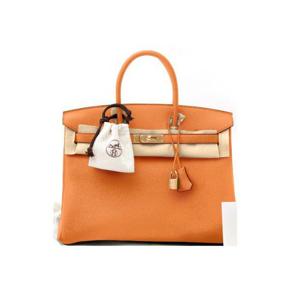 Hermes Birkin 30 Craie Togo Leather Gold Hw Handbag - Luxury Souq