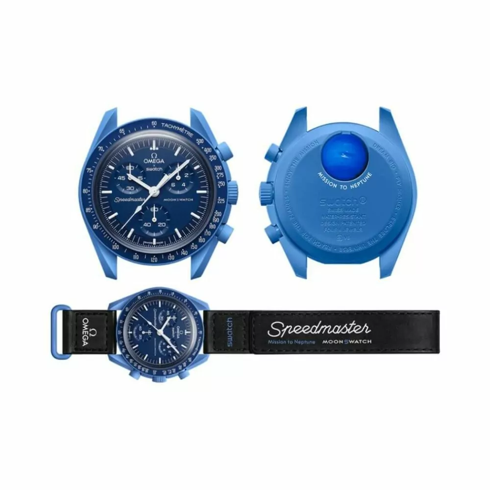Omega X Swatch Mission To Neptune So33N100 -4